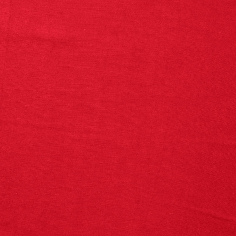 Tissu Viscose Lin Marciano Rouge 