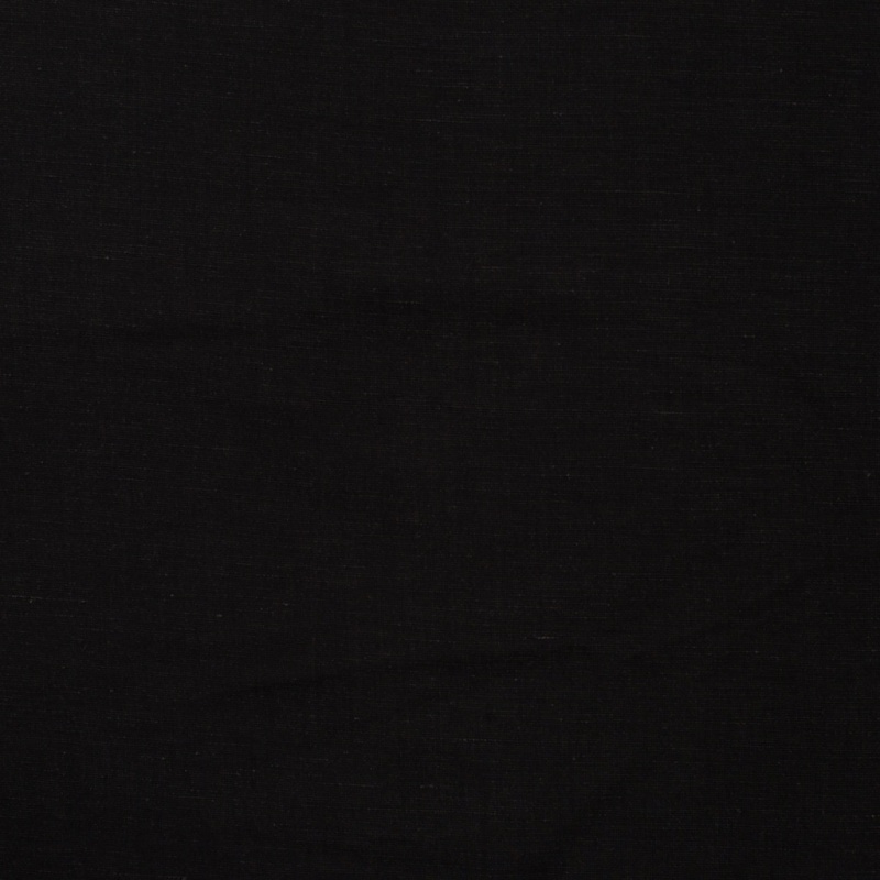 Tissu Viscose Lin Marciano Noir 