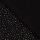 Tissu Jersey Coton Confetti Noir 