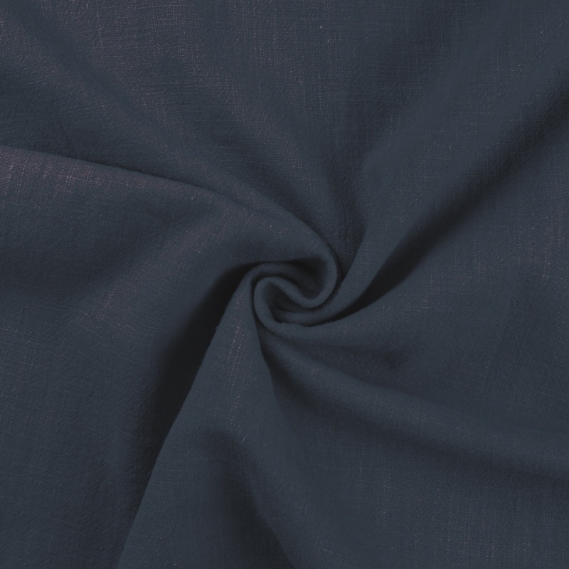 Tissu Lin Lavé Jeans