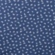 Tissu Jersey Coton Butterflies Bleu Jean
