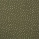 Tissu Jersey Coton Hearts Kaki 