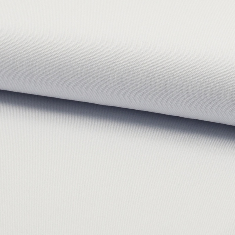 Tissu Toile Coton Canvas Blanc 