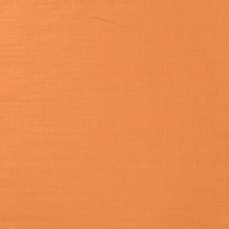 Tissu Toile Fluide Polyester Orange