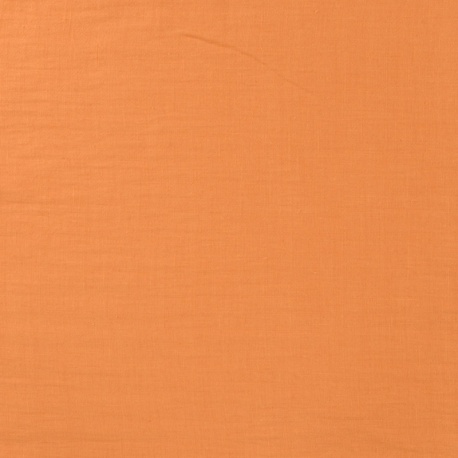 Tissu Toile Fluide Polyester Orange