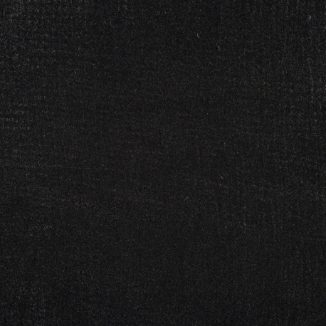 Tissu Double Gaze Foil Noir