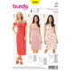 Patron Burda Style 6686 Robe 34/46