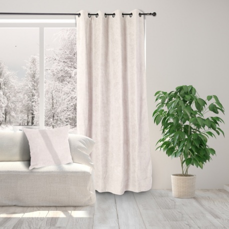 Rideau Isolant Toundra Gris Clair 
