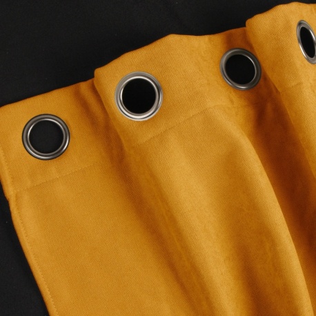 Rideau Isolant Toundra Moutarde 