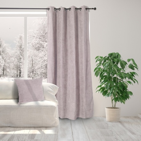 Rideau Isolant Toundra Gris 