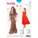 Patron Burda Style 6583 Robe Taille 34/46