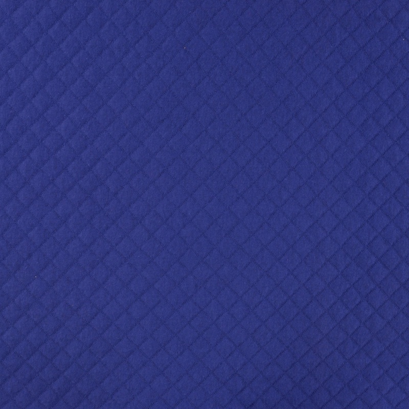 Tissu Diamond Bleu Royal 