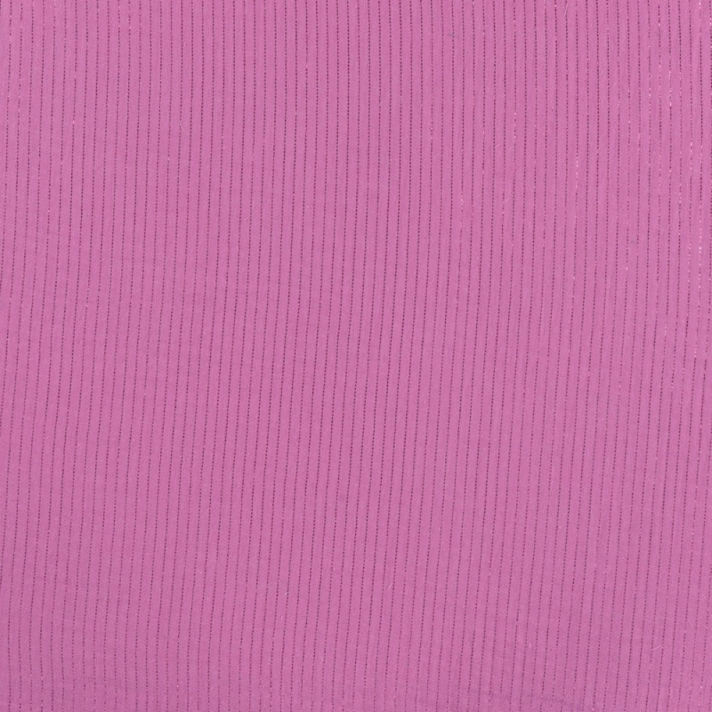 Tissu Double Gaze Lurex Uni Fuchsia 