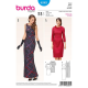 Patron Burda Style 6585 Robe Taille 34/44