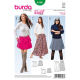 Patron Burda Style 6586 Jupe Taille 32/46