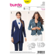 Patron Burda Style 6587 Veste Taille 34/46