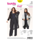 Patron Burda Style 6588 Veste Taille 32/54