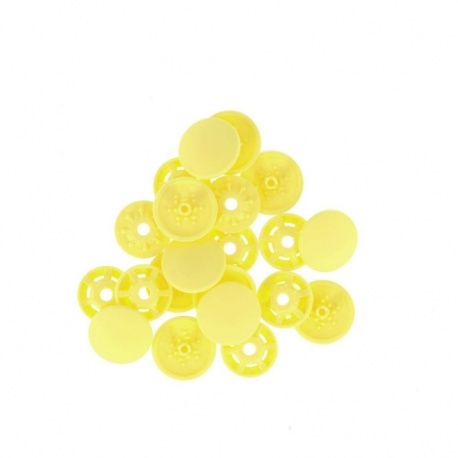 Boite 8 Pressions Magiques Jaune 13mm Bohin