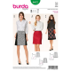 Patron Burda Style 6612 Jupe 34/46