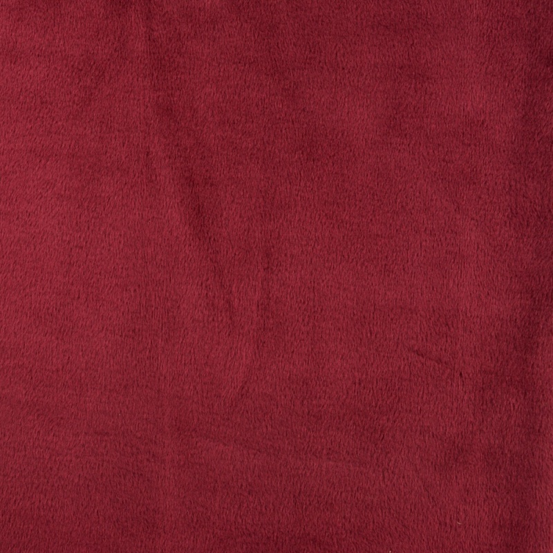 Tissu Sweat Reversible Uni Bordeaux