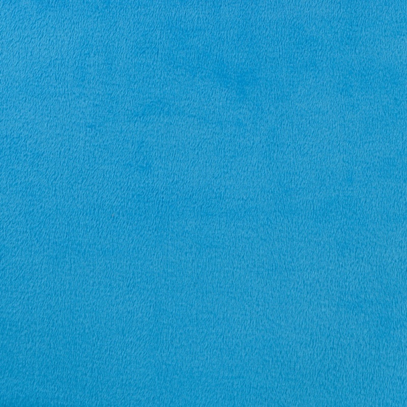 Tissu Sweat Reversible Uni Turquoise 