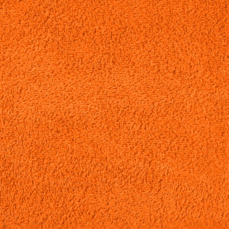 Tissu Eponge Uni Orange
