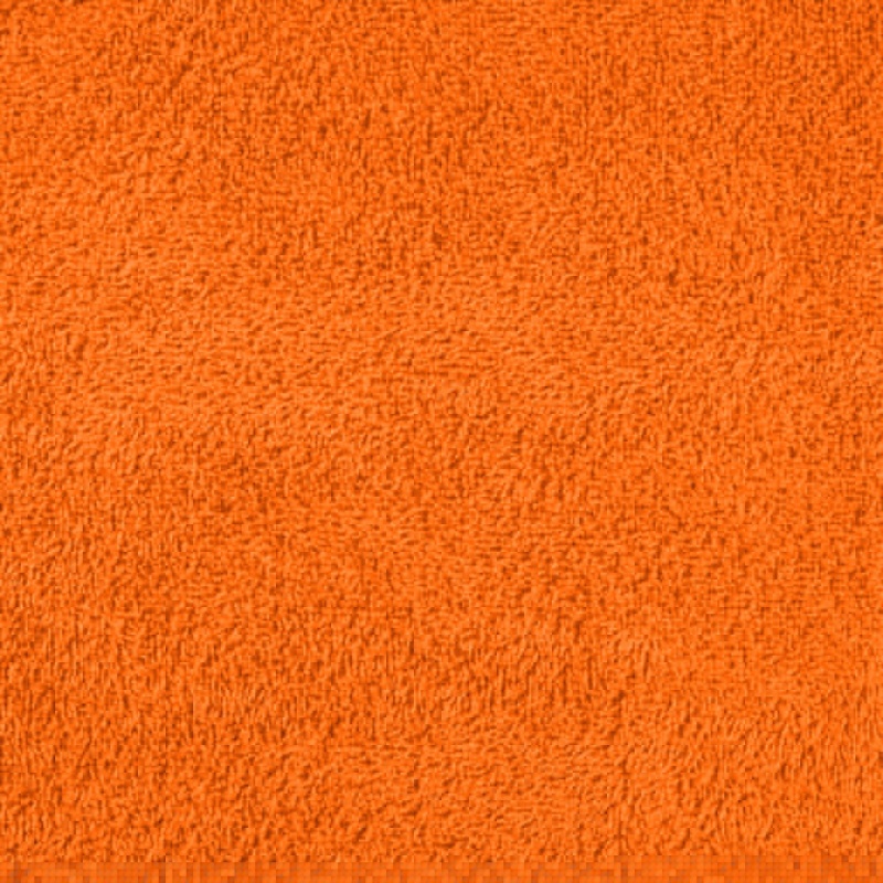 Tissu Eponge Uni Orange