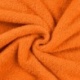 Tissu Eponge Uni Orange