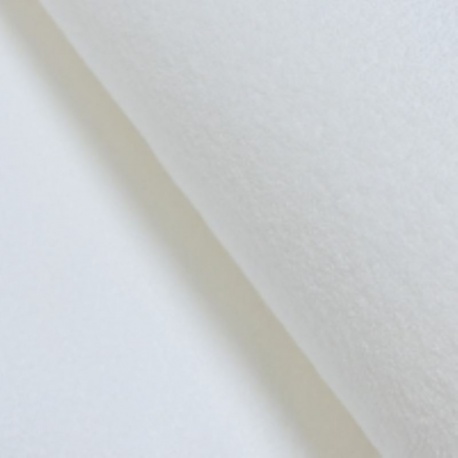 Tissu Eponge Microfibre Blanc