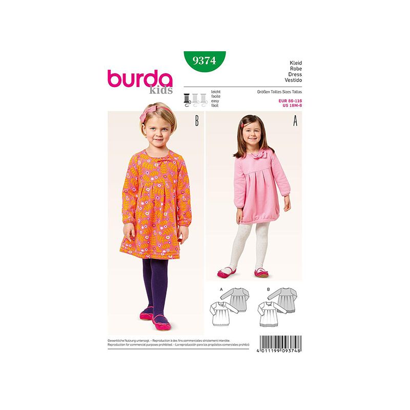 burda robe fille