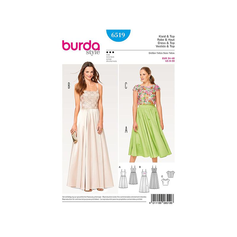 Patron Robe De Soiree