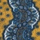 Tissu Provençal Saou Turquoise