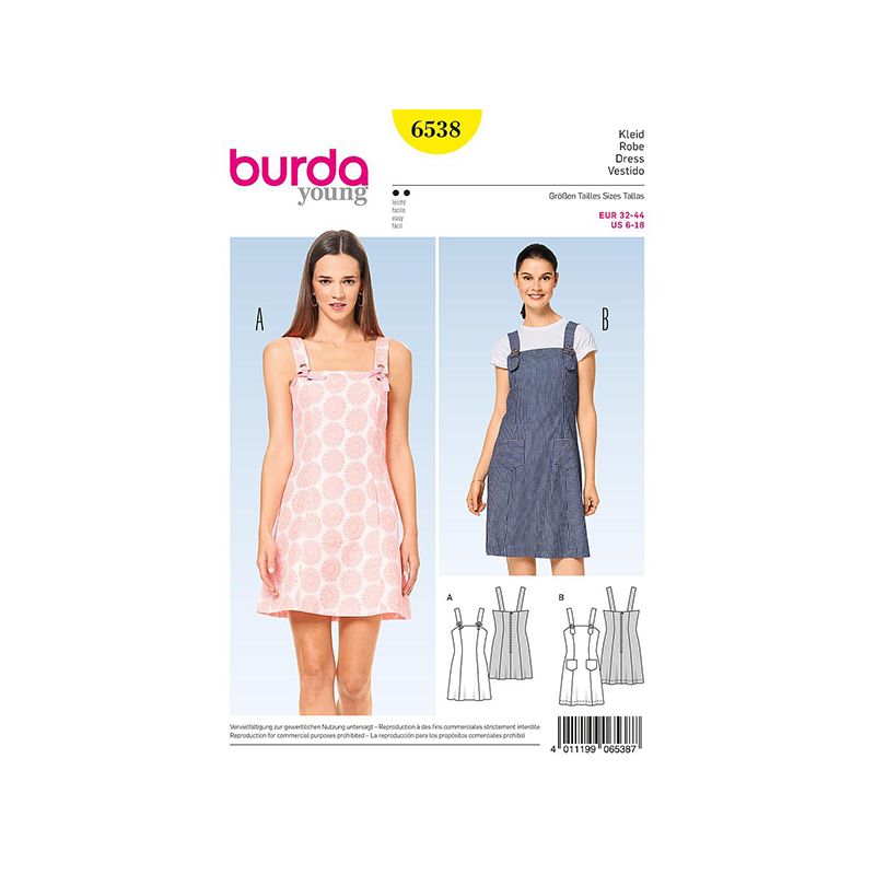 Patron Burda Style 6538 Robe