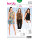 Patron Burda Style 6541 Haut et Robe