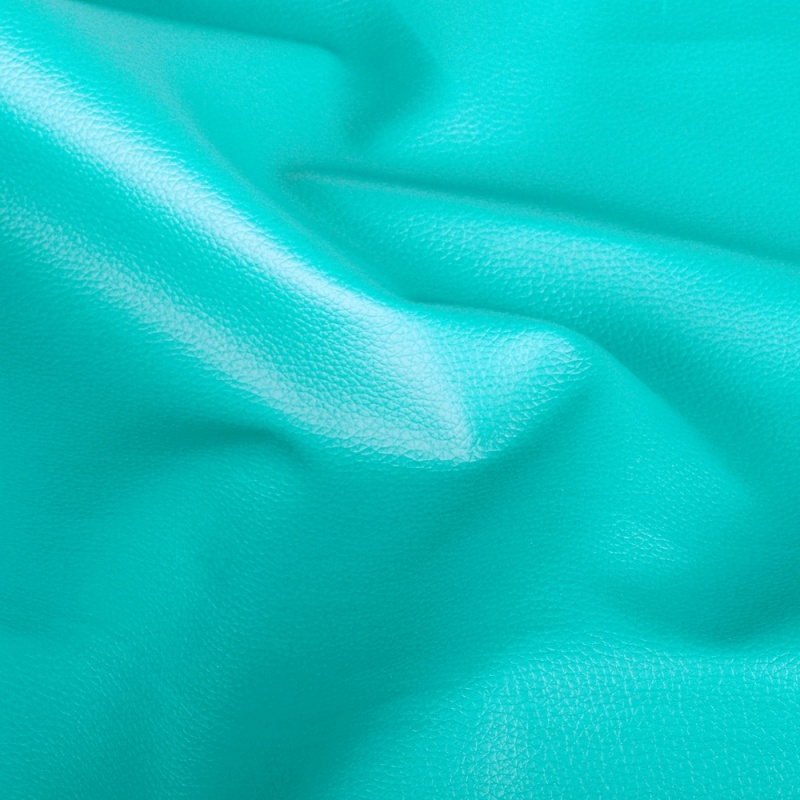 Tissu Simili Karla Turquoise 