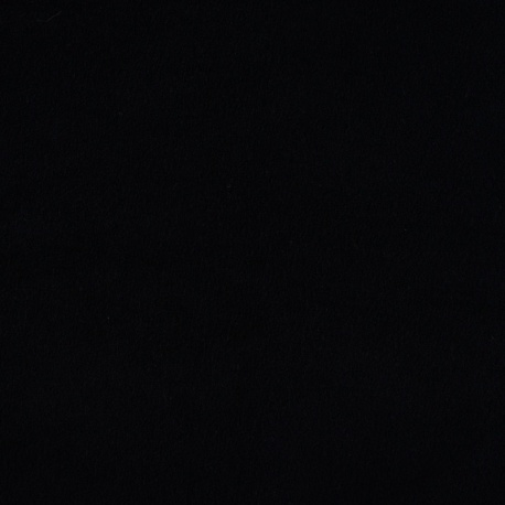 Tissu Molleton Eponge Noir