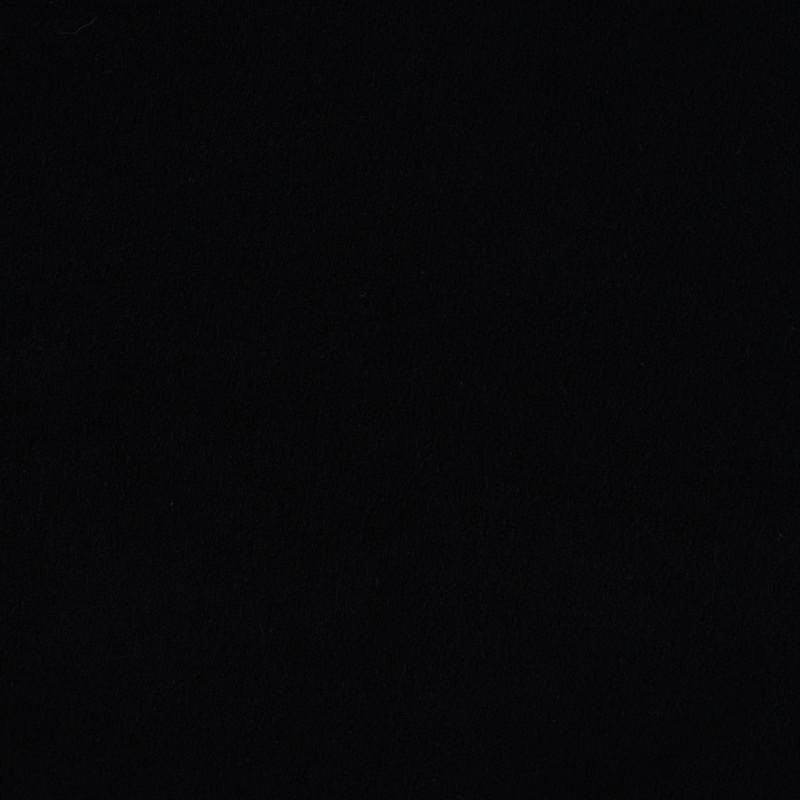 Tissu Molleton Eponge Noir