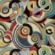 Tissu Jacquard Cubism Multico  Tissu Jacquard Cubism Multico