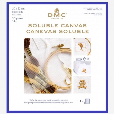 Canevas Soluble DMC 5,5pts/cm
