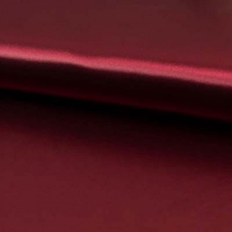 Tissu Satin de Luxe Bordeaux