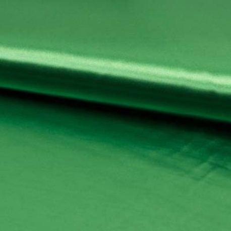 Tissu Satin de Luxe Vert