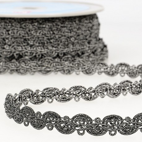 Galon vague metallique