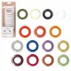 8 oeillets plastiques clipsables