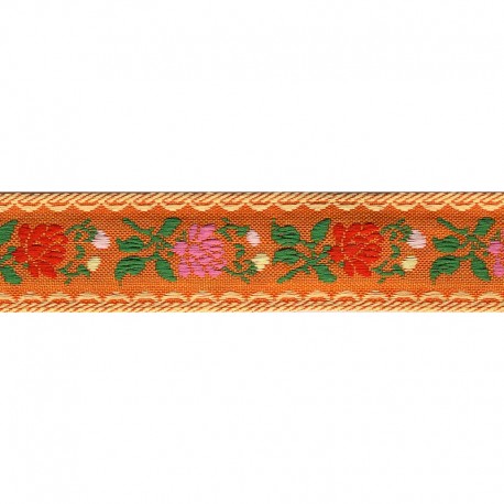 Jacquard fleurs 23mm