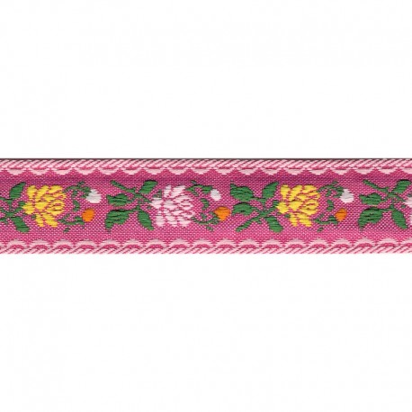 Jacquard fleurs 23mm