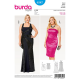 Patron Burda Style 6547 Robe de Soirée