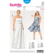 Patron Burda Style 6548 Robe de Soirée