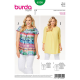 Patron Burda Style 6550 Blouse