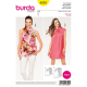 Patron Burda Style 6555 Haut et Robe