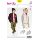 Patron Burda Kids 9355 Veste Blouson Capuche